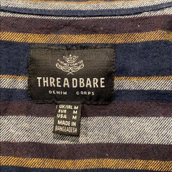 Threadbare Striped‎ Button Down - Picture 2 of 2
